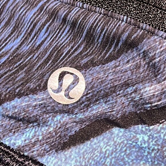 Lululemon Rare Speed Wunder Electrobeam Pattern Nulux Leggings C34 - Picture 11 of 13